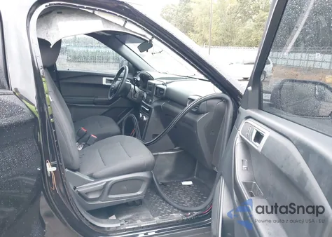 2022 Ford Police Interceptor Utility из США, поврежденный, VIN 1FM5K8ABXNGA59324